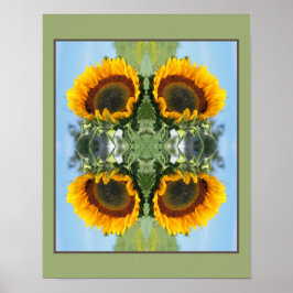 Sunflower In Sunshine Resumen Arte De Flores