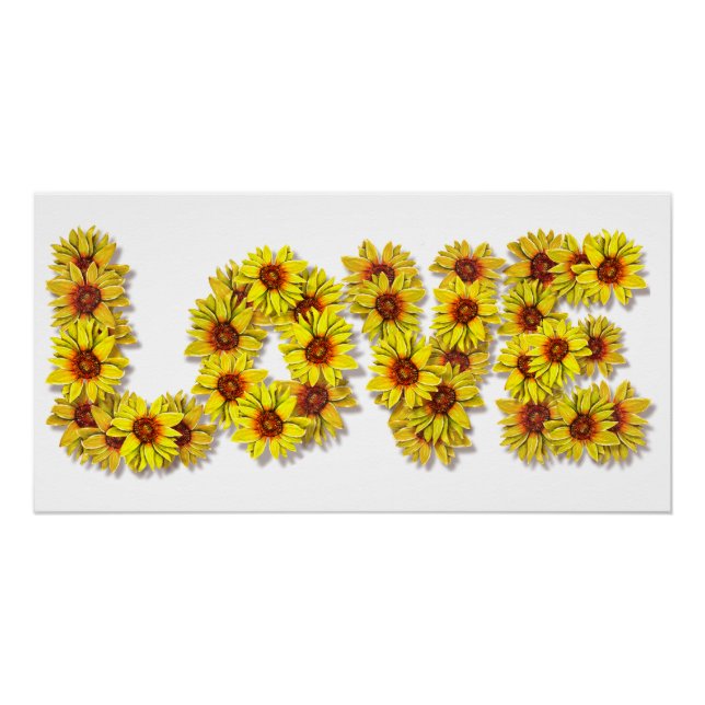 Sunflower Love Poster (Anverso)