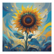 sunflower poster