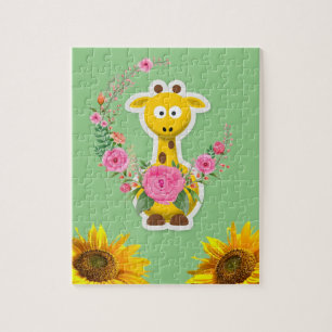 Sunflower Puzzles Giraffe