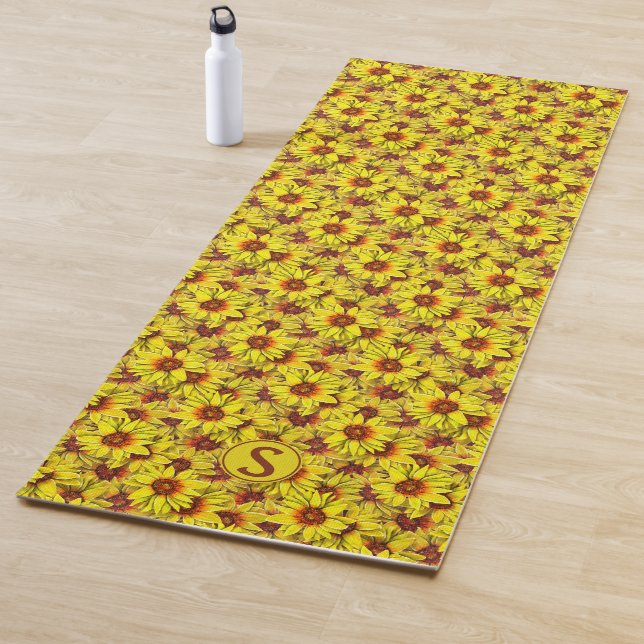 Sunflower Yoga Mat (In situ)
