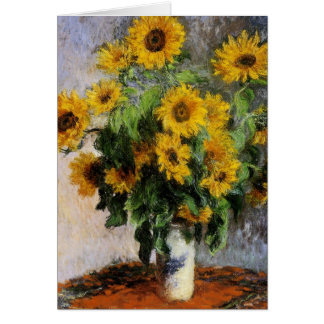 Sunflowers, 1881 by Monet.