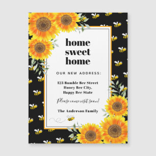 Sunflowers abejas negras bumble nuevo hogar en mov