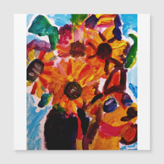 Sunflowers and chihuahua