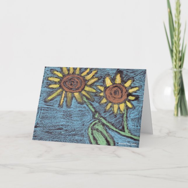 Sunflowers Forever - KidsArt for CHOC (Anverso)