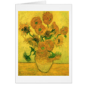 Sunflowers in a Vase (F457) Van Gogh Bella Artes