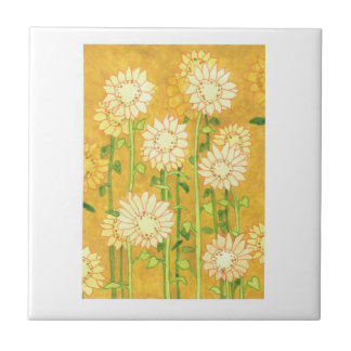 Sunflowers in Watercolor, azulejos personalizados
