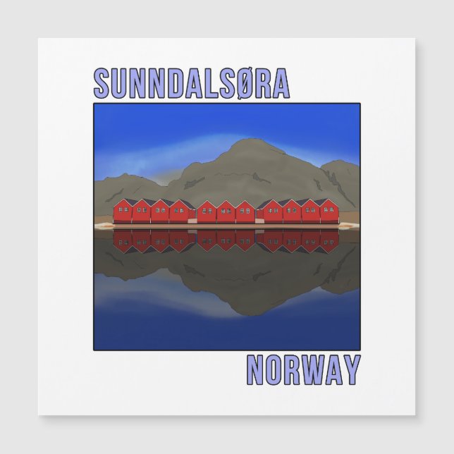 Sunndalsora Noruega Escandinavia (Anverso)