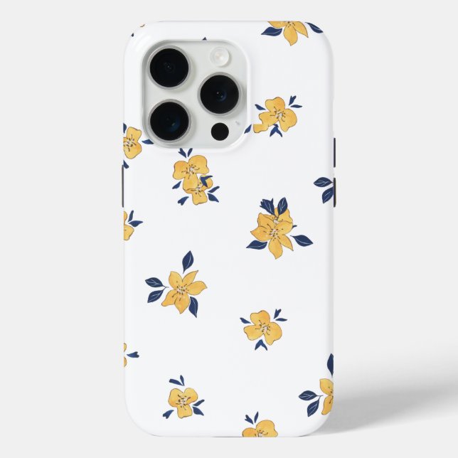 Sunny Bloom - Funda floral amarillo (Reverso )