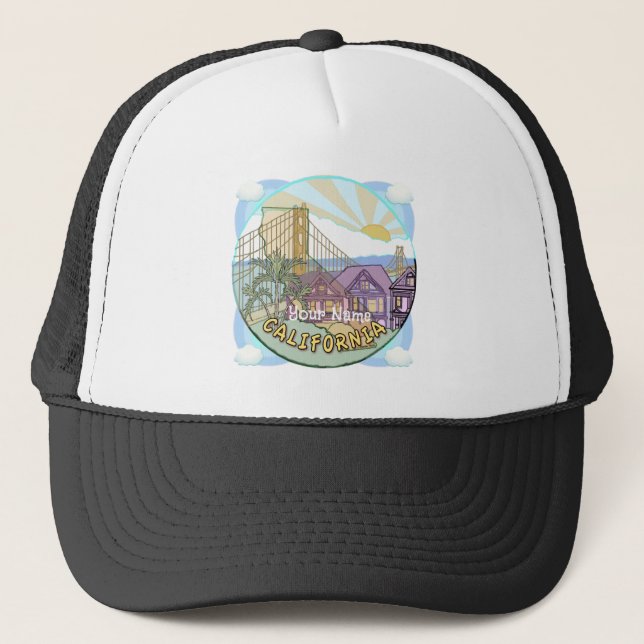Sunny California Gorra (Anverso)