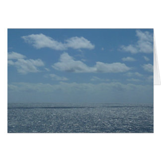 Sunny Caribbean Sea Blue Ocean
