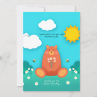 Sunny Day Get Well Greet Card