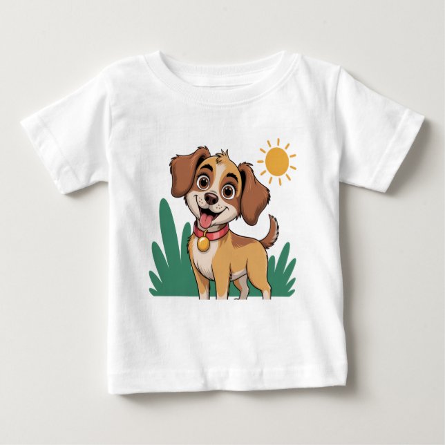 Sunny Dog - una camiseta llena de sonrisas (Anverso)