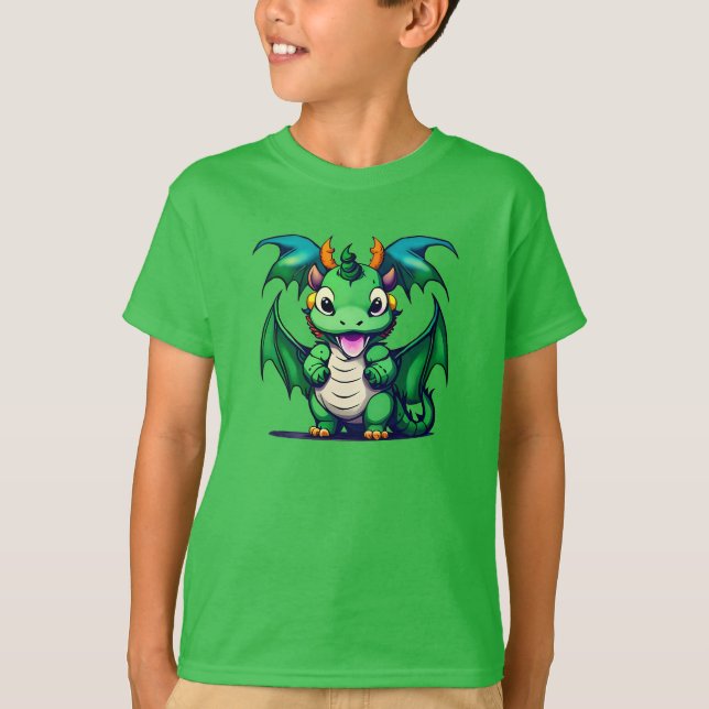 Sunny La Amigable Camiseta Dragón (Anverso)