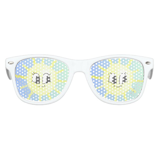 Sunny lindo Fiesta de sol sonriente gafas de sol (Anverso)