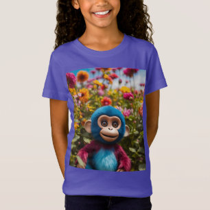 Sunny Monkey Bliss - Baby Fine Jersey Tee