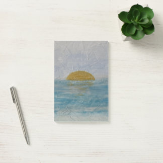 Sunny Ocean Watercolor Post lo nota