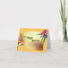 Sunny Samoan Tropical Gracias Notas