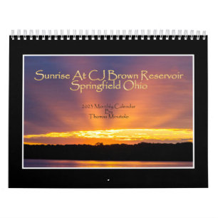 Sunrise At CJ Brown Reservoir 2023 Calendario