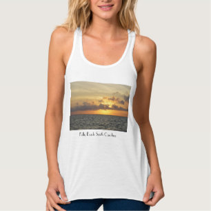 Sunrise Glory Folly Beach Tank Top