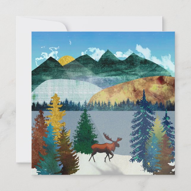 Sunrise Moose (Anverso)