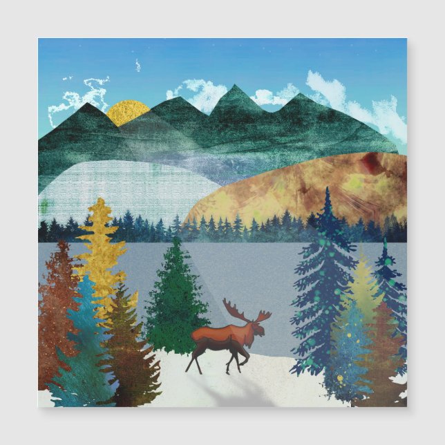 Sunrise Moose (Anverso)