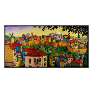 Sunrise Over Jerusalem, Jonathan Kis-Lev Poster