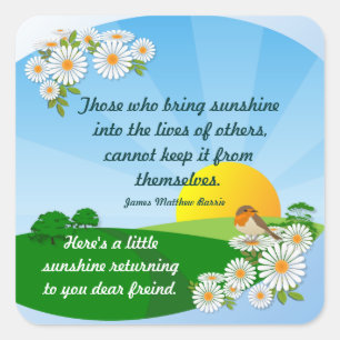 Sunrise ~ Pegatina de amistad # 2