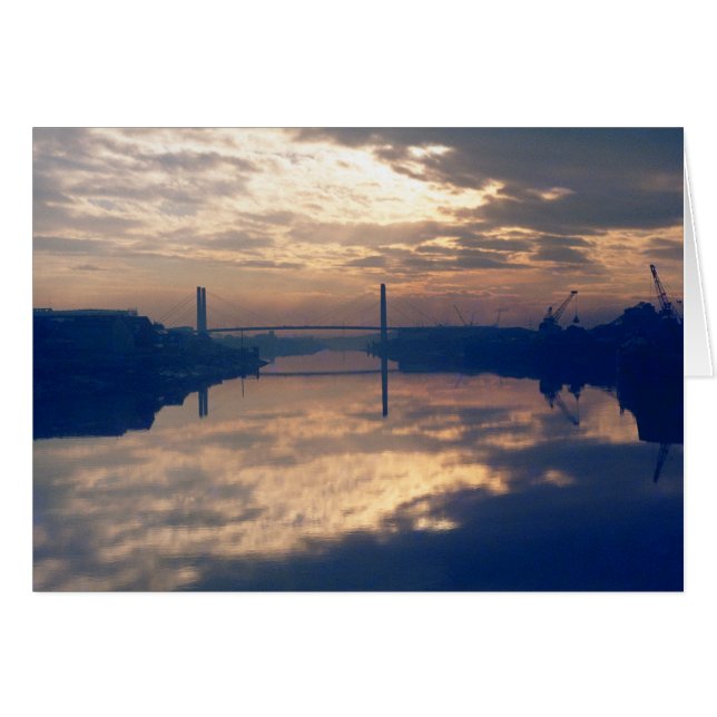 Sunrise, River Usk, Newport, Mon. Noviembre De 197 (Anverso (Horizontal))