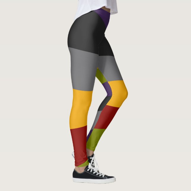 Sunrise Sunset Leggings Pants Yoga (Derecha)