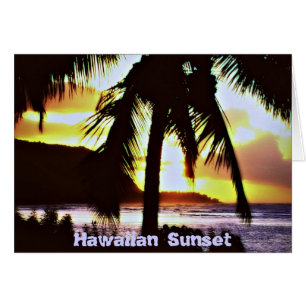 Sunset de Hawaii Beach