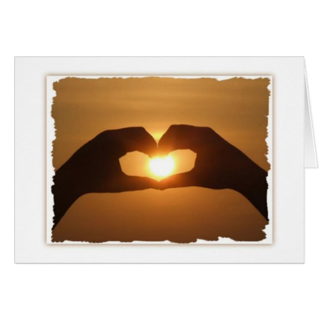 Sunset de Heart Hands (Anverso (Horizontal))