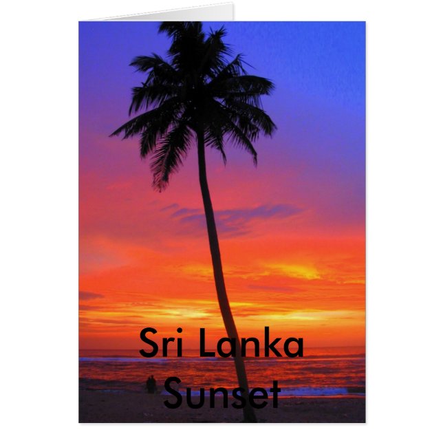 Sunset de Sri Lanka (Frente)