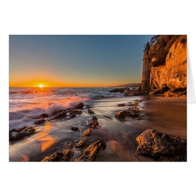Sunset en Victoria Beach (Anverso (Horizontal))