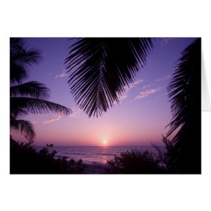 Sunset en West End, Caimán Brac, Islas Caimán