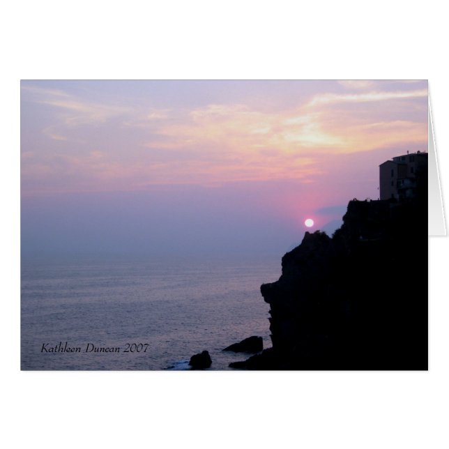 Sunset italiano (Anverso (Horizontal))