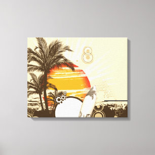 Sunset - Lienzo envuelto