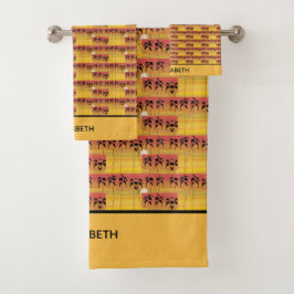 Sunset mágico y árboles de coco