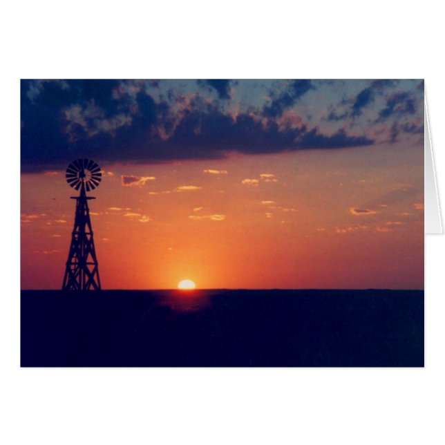 Sunset occidental (Anverso (Horizontal))