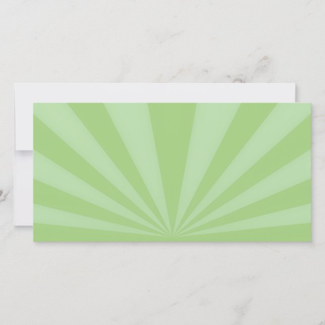 Sunset Rays Springtime Green (Anverso)