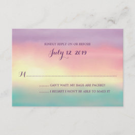 Sunset Romance | RSVP de boda