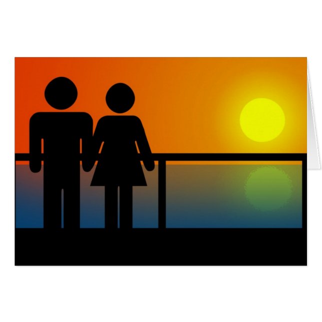 Sunset romántico (Anverso (Horizontal))