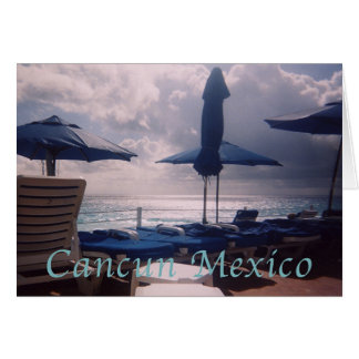 Sunset romántico cálido de Cancún