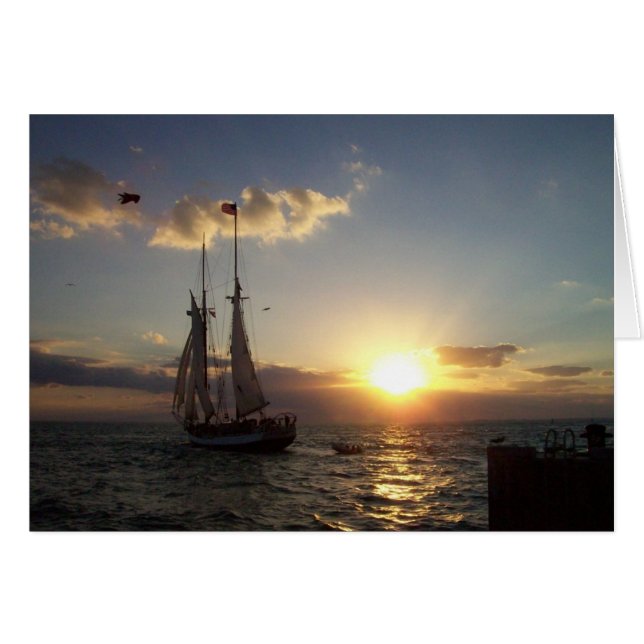 Sunset Sail (Anverso (Horizontal))