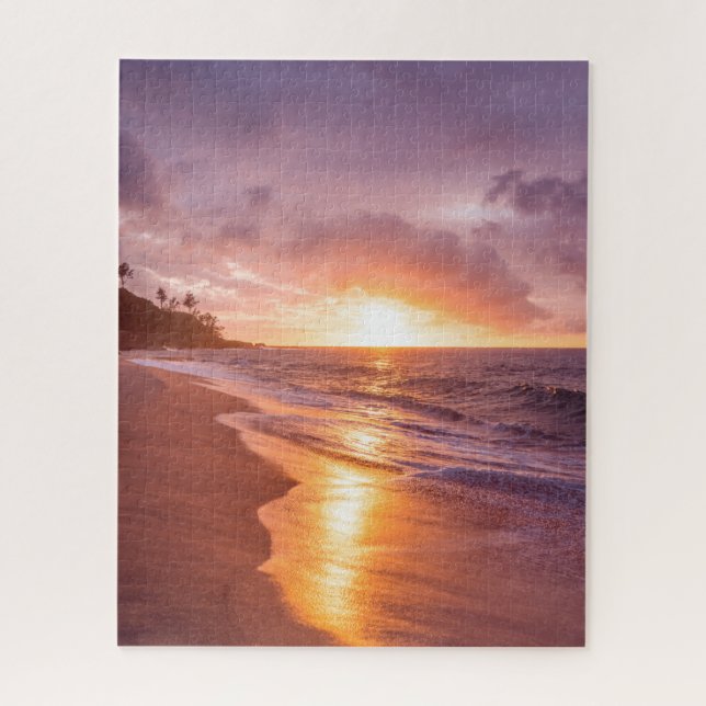 Sunset Shore Jigsaw Puzzle (Vertical)