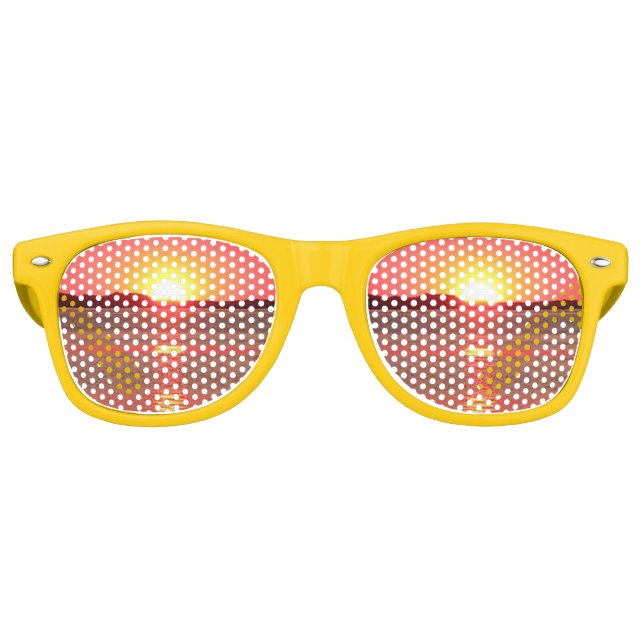 Sunset sobre gafas de sol de agua (Anverso)