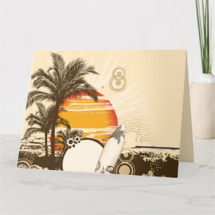 Sunset - Tarjeta de saludo