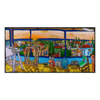 Sunset - The View, Poster Jonathan Kis-Lev