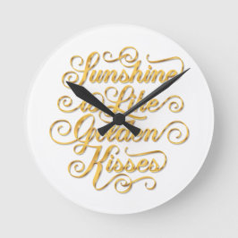 Sunshine es como el reloj de la pared de los besos