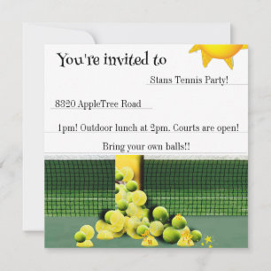 SUNSHINE MATCH Invitación